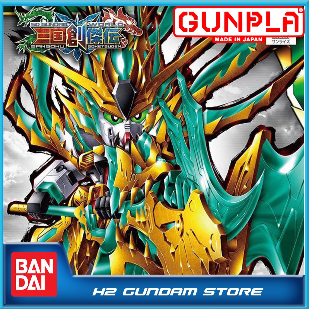 Mô hình Bandai SD Sangoku Soketsuden Wu Sheng Guan Yu Nu Gundam (Võ Thần Quan Vũ)