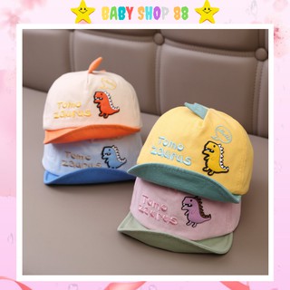 Mũ lưỡi trai họa tiết khủng long hoạt hình dễ thương cho bé từ 3 tháng đến 2 tuổi