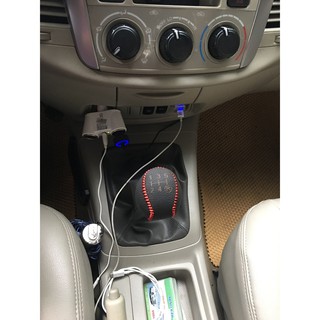 Bọc cần số Toyota Innova 2017-2022, Fortuner 2017-2022, Vios 2019-2023 bản số sàn