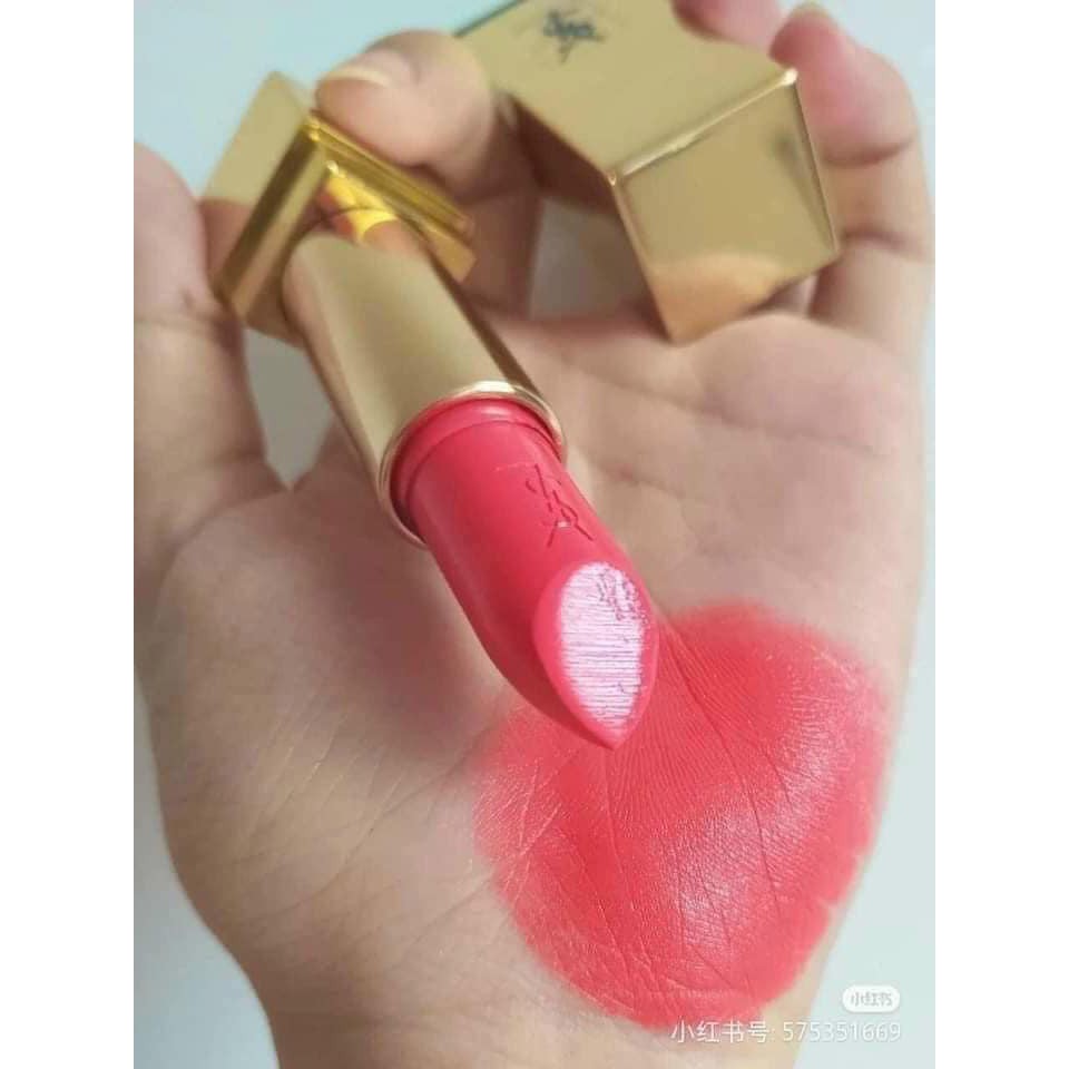 Son YSL Màu 52 Rouge Rose - Hồng san hô