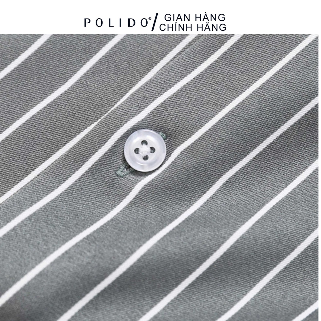 Áo Sơ Mi Dài Tay Nam CEFFYLO 1 Màu Xanh Rêu Chất Vải Mềm Mịn Thoáng Mát | BigBuy360 - bigbuy360.vn