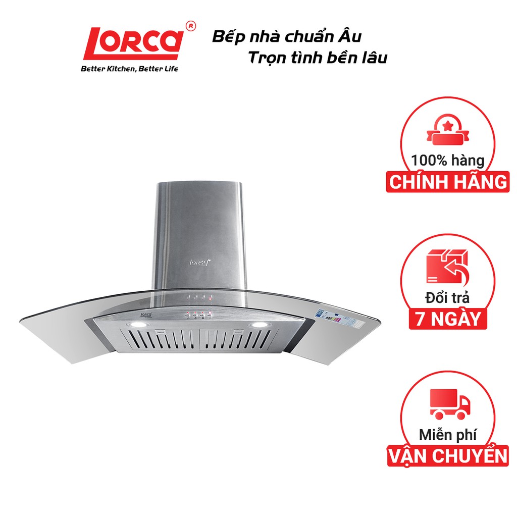 Máy hút mùi Lorca TA 2006D -70/90 cm (48 dbA) - Bảo hành 3 năm