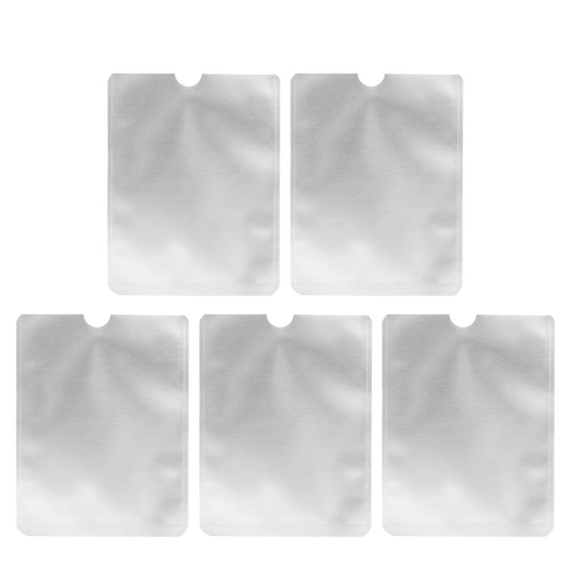 Set 5 Vỏ Bọc Hộ Chiếu Chống Scan RFID