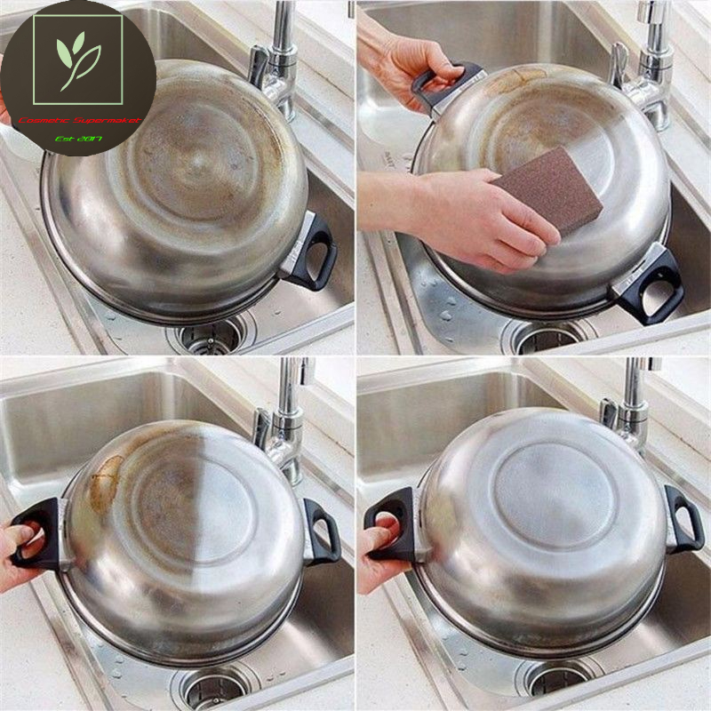 Miếng cọ xoong nồi nhà bếp đa năng bọt biển Kingsdom 100