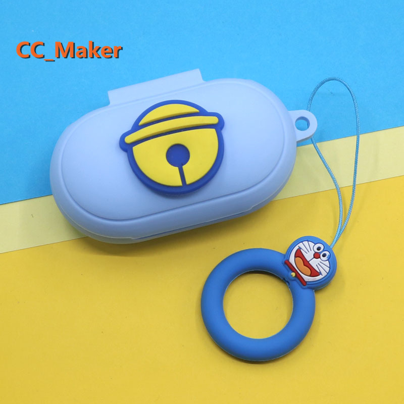 【In stock】Samsung Galaxy Buds Plus Case Cartoon Ring Lanyard New Samsung Buds Live Earphone Case Silicone soft shell Samsung Buds+ Cover | BigBuy360 - bigbuy360.vn