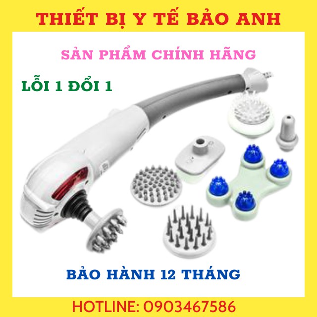 MÁY MASSAGE CẦM TAY 7 ĐẦU KING