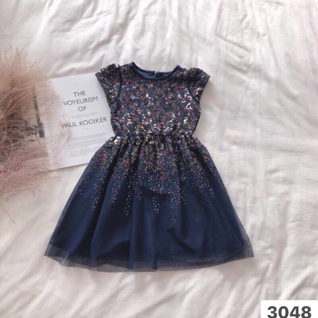 Váy cườm xuất dư siêu xinh cho bé gái