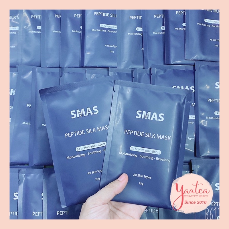 Mặt Nạ Giấy Smas Peptide Silk Mask