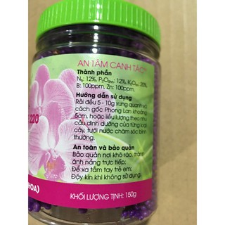 {GIÁ TẬN GỐC} PHÂN BÓN THÔNG MINH RYNAN - DÙNG CHO THỜI KÌ RA HOA, DƯỠNG HOA LÂU TÀN 220 (NPK 12-12-20) Hủ 150gr