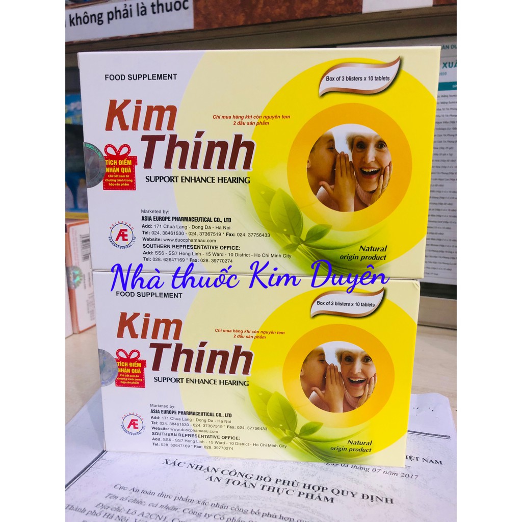 KIM THÍNH - HỖ TRỢ TĂNG CƯỜNG THÍNH LỰC