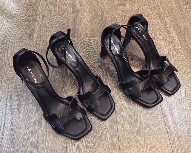 Sandal cao gót Hm hàng qccc fullbox