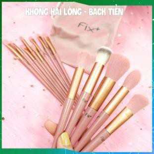 Set Cọ Trang Điểm FIX 13 Cây Lông Tơ Mềm Mịn An Toàn Sử Dụng Thiết Kế Xinh Xắn Dễ Thương Hàng Chuẩn Nội Địa KING DC