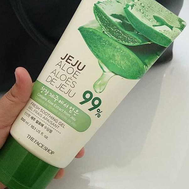 The Face Shop (hàng Mới Về) Gel Lô Hội 99% 300ml 100% Chính Hãng Hàn Quốc