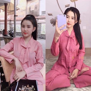 Đồ lam đi chùa-mẫu la hán nơ- loại 1