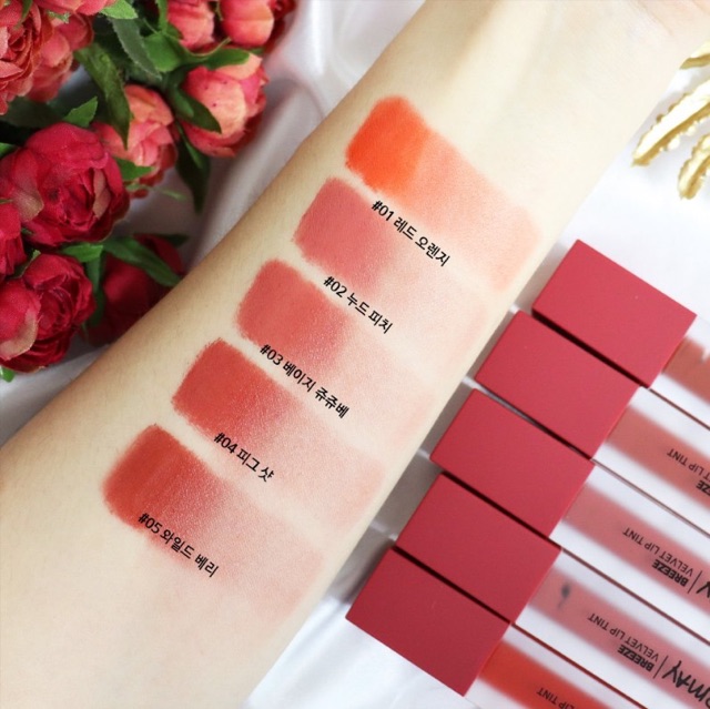 ( Sẵn vỏ mới) Son kem Dearmay Breeze Velvet Lip Tint | Thế Giới Skin Care