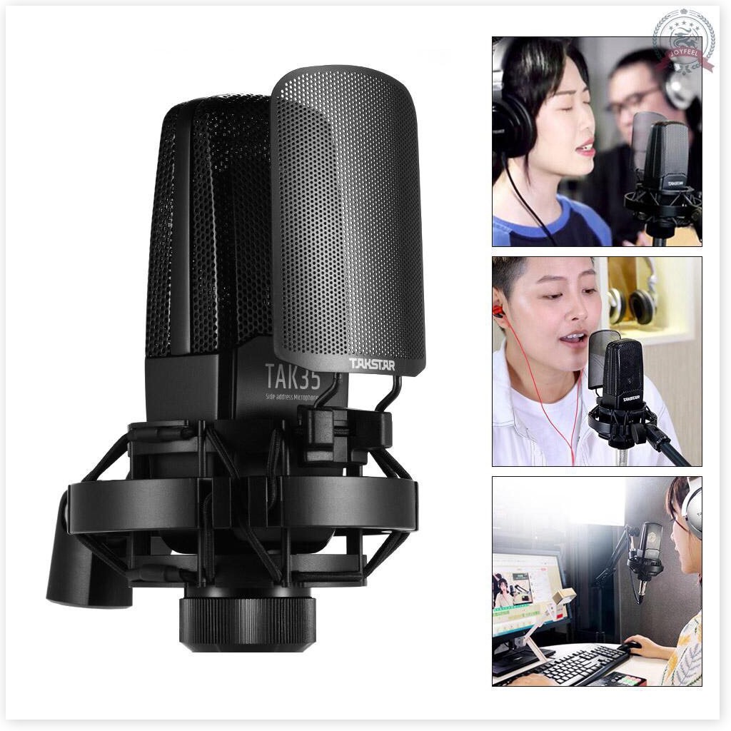 [Bảo hành 12 tháng] Micro thu âm TAK35 Takstar thu âm chuyên nghiệp, hát karaoke tại nhà, livestream fb, bán hàng online