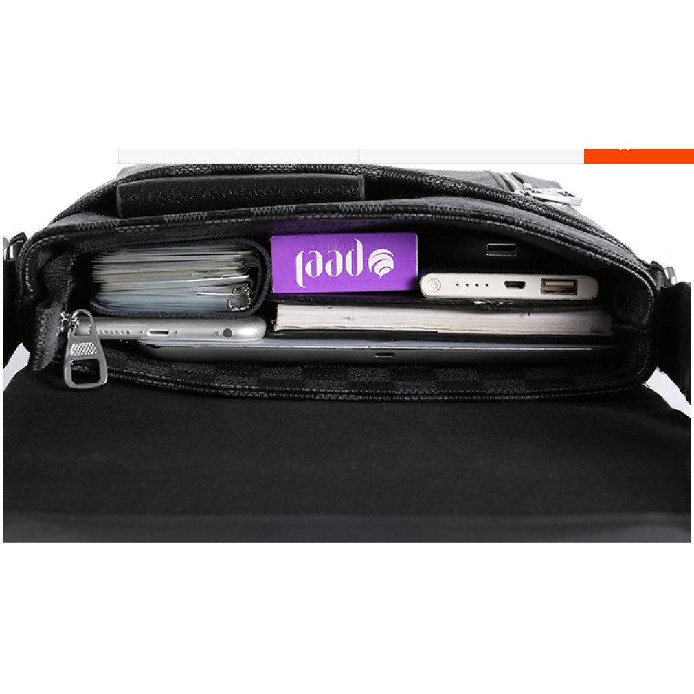 Túi đeo chéo da nam thời trang BEE GEE UV1