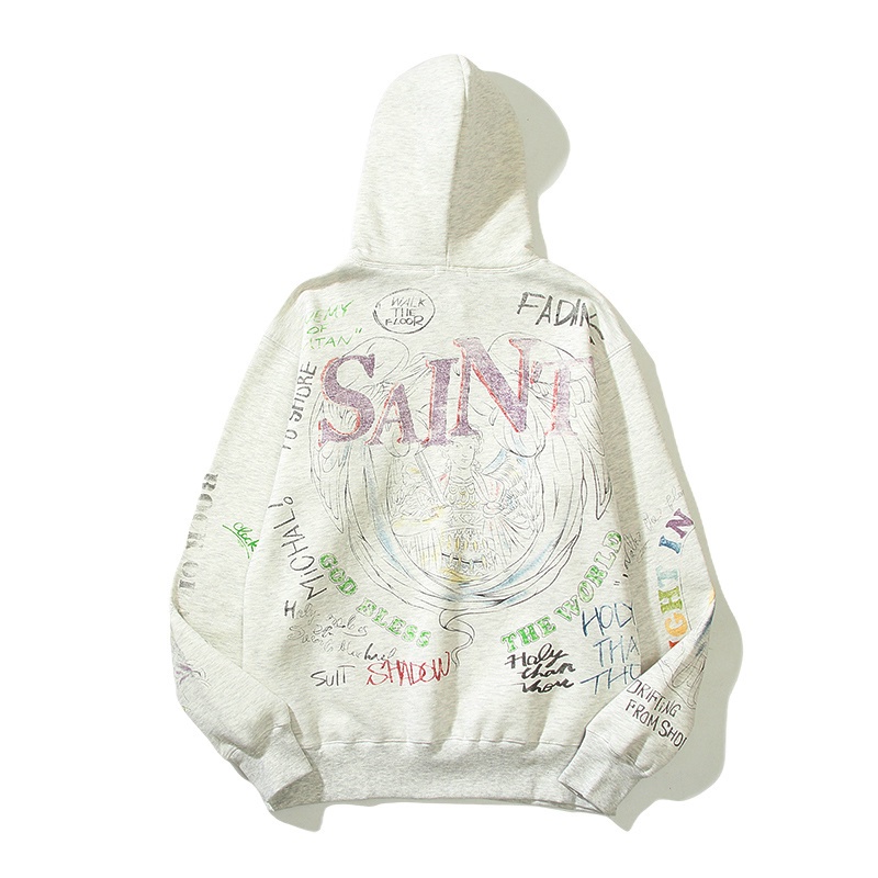 MỚI Áo hoodie dài tay dáng rộng thời trang cho nam nữ