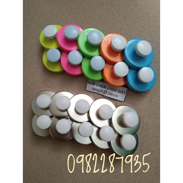 10 viên nam châm núm  ,gắn bảng siêu chắc chắn