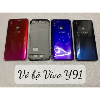Vỏ bộ Vivo Y91 kèm xương, kính camera, phím nguồn ,volume