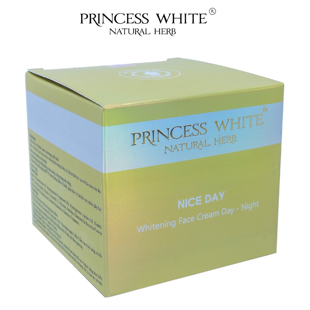 KEM DƯỠNG TRẮNG DA MẶT NICE DAY PRINCESS WHITE | BigBuy360 - bigbuy360.vn
