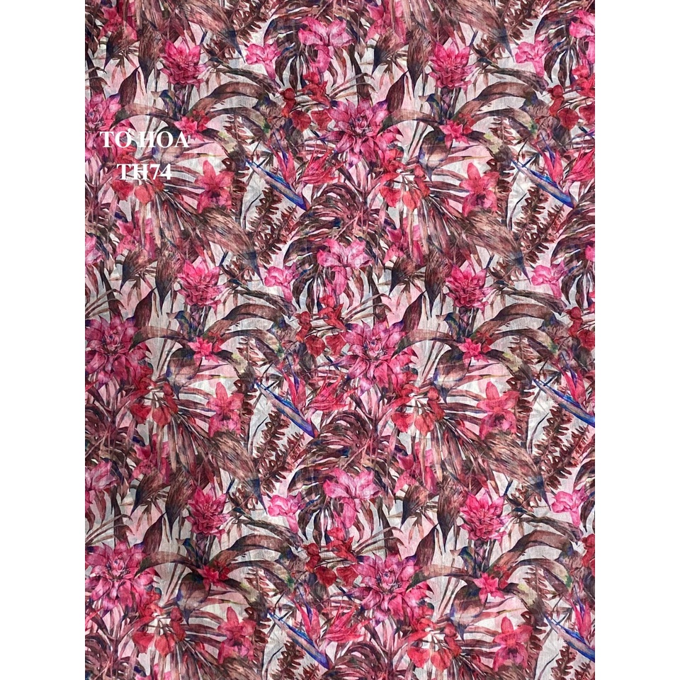 VẢI TƠ HOA - DÒNG VẢI CAO CẤP