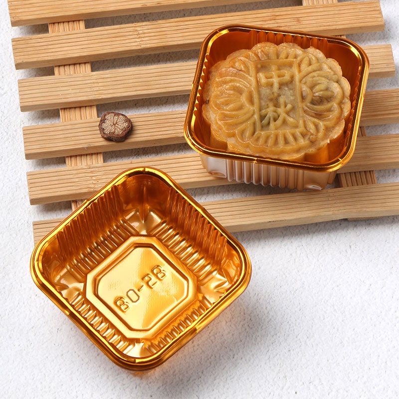 Set 100 khay đựng bánh trung thu 100-125g