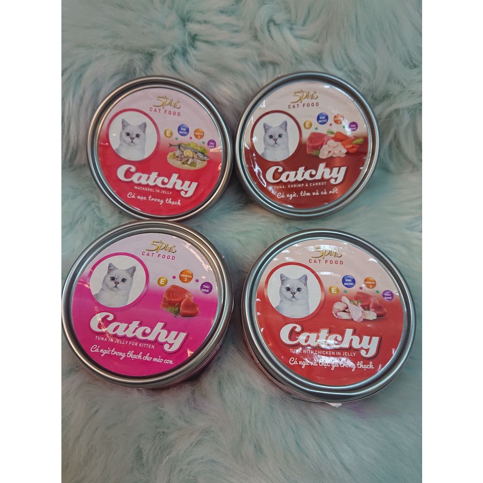 Pate Lon Dạng Thạch Catchy 170gram Đủ Vị
