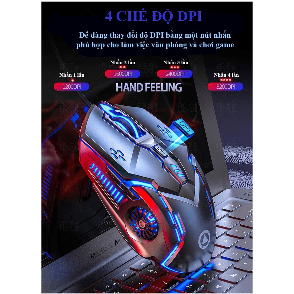 Chuột Gaming Yindiao G5 6d 4 Tốc Độ Cho Pubg - NK