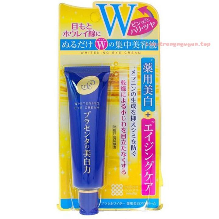 Kem dưỡng mắt Meishoku PlaceWhiter Medicated Whitening Eye Cream 30g