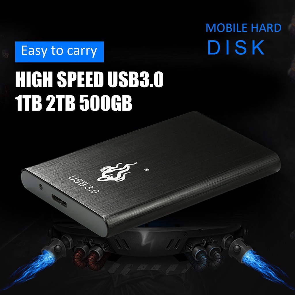 Ổ Cứng Ngoài Usb 3.0 2tb 1tb Hdd 2.5 '' Cho Pc Windows | BigBuy360 - bigbuy360.vn