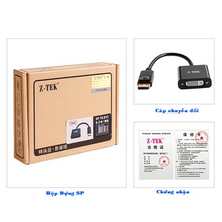 Cáp Displayport sang DVI Z-TEK ZY332