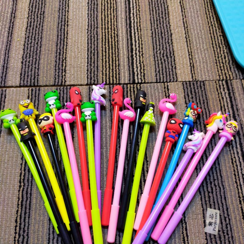 Bút xinh xắn (Mực xanh, mực tím, mực đen)