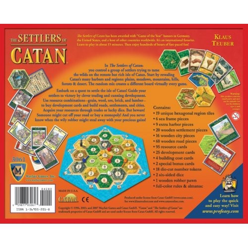 The Settlers of Catan - Board Game Bộ Bài Mèo Nổ