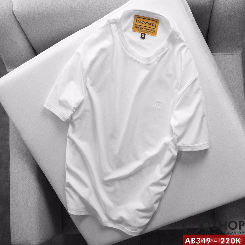 ÁO THUN THỜI TRANG MẪU TRƠN AB349