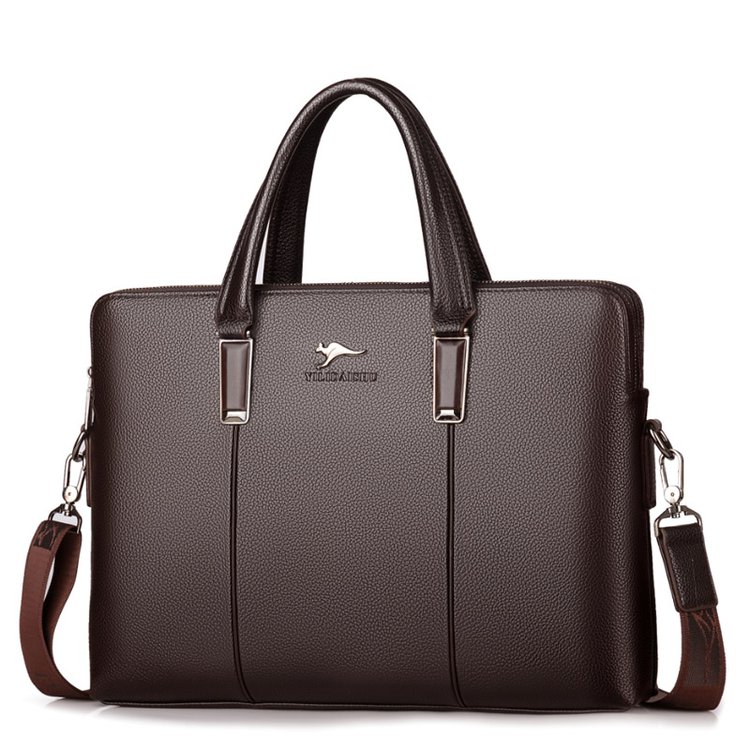 Business Handbag Shoulder Laptop Notebook Bag Multifunction Leather business handbag Office backpack | BigBuy360 - bigbuy360.vn