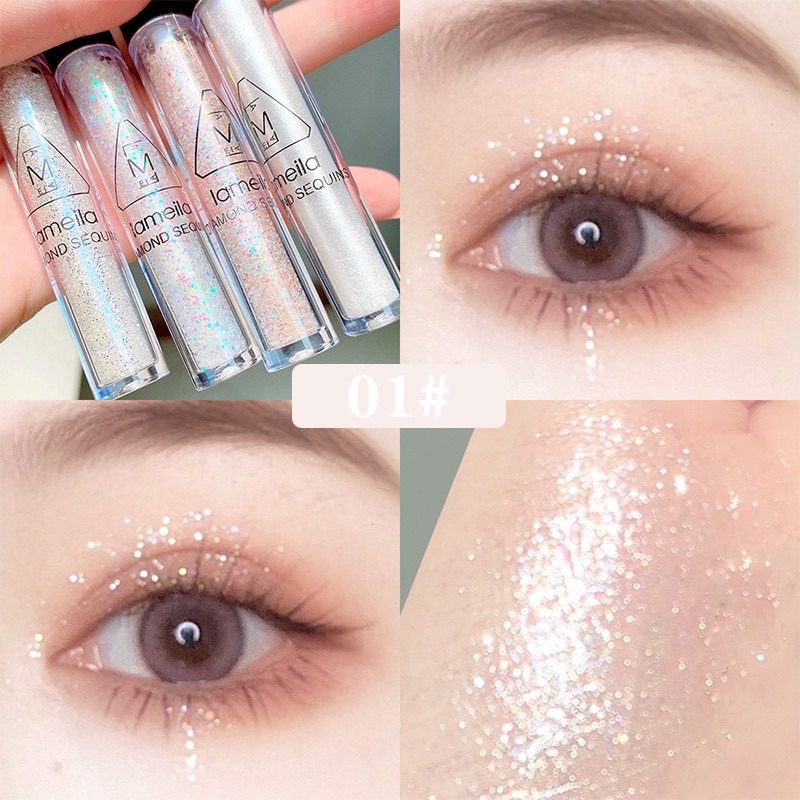 Gel Nhũ Mắt Lấp Lánh Kim Tuyến  Lameila Bền Màu Lâu Trôi