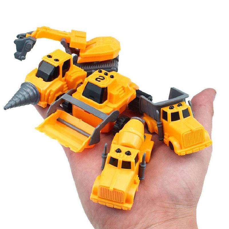 Robot toy Mô hình xe xây dựng đồ chơi 5 trong 1 cho bé