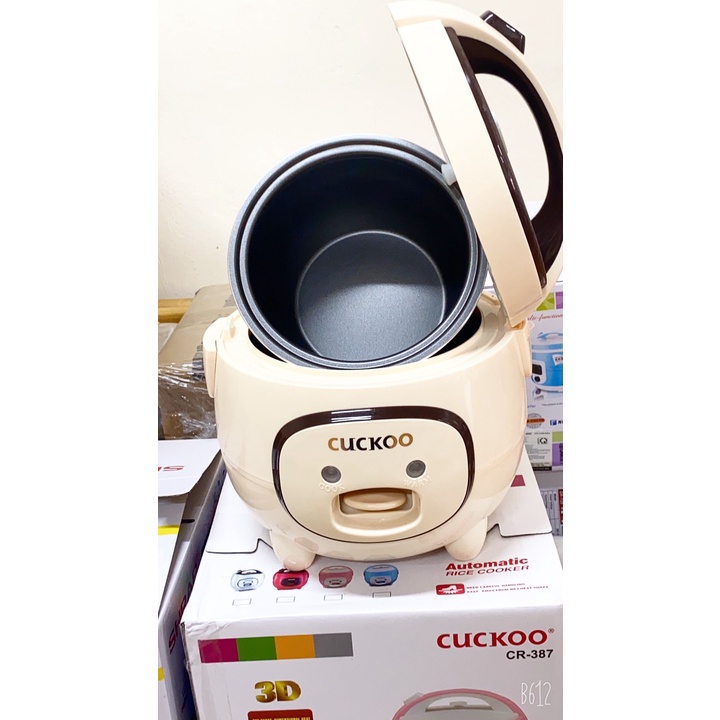 Nồi Cơm Điện mini NK MEDIA/ SHRAP/ CUCKOO CR387/JIPLAI - Dung tích 1L, kiểu dáng Con Lợn Siêu Đáng Yêu, BH 12 tháng