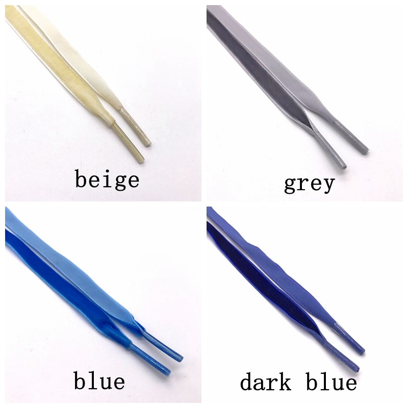 Dây Giày Nhung Dẹt Rộng 1Cm Rộng 100-120Cm Kiểu Mới