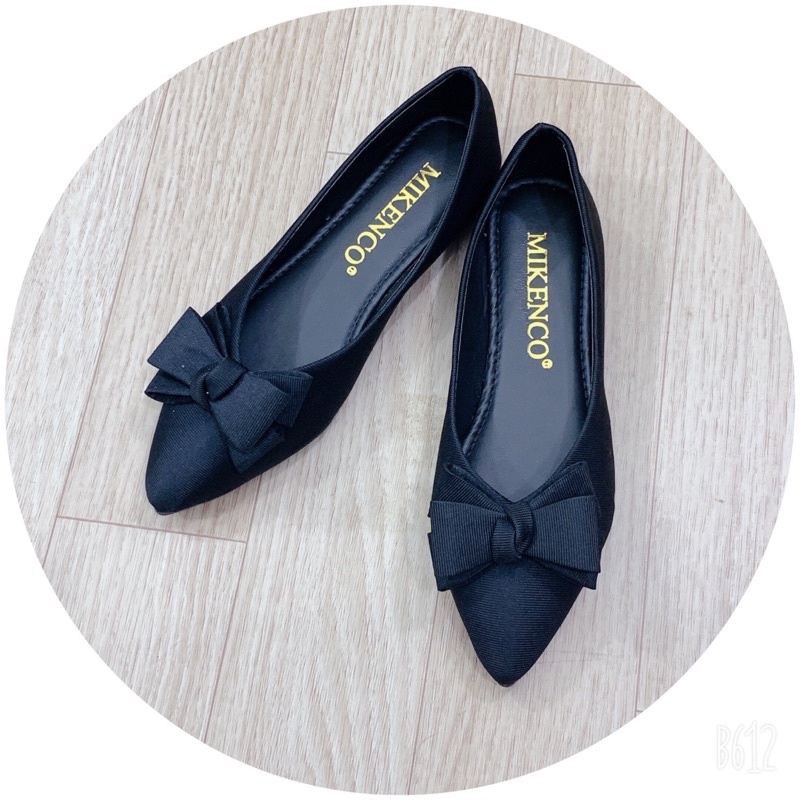 Giầy bệt phối nơ chất vải siêu êm siêu mềm