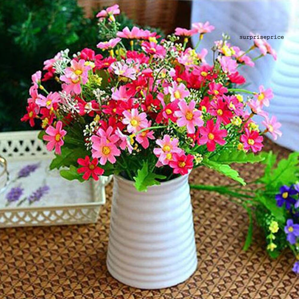 Bó 28 Hoa Cúc Nhân Tạo Dùng Trang Trí Tiệc Cưới