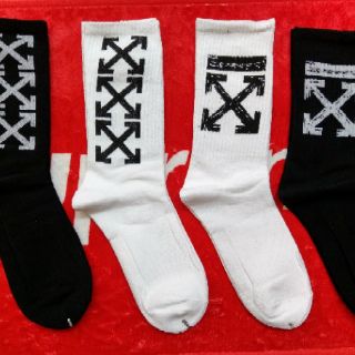 Tất Off White X cao cổ