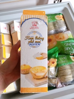 COMBO TART TRỨNG PHOMAI ( Đế bánh tart + kem trứng phomai)