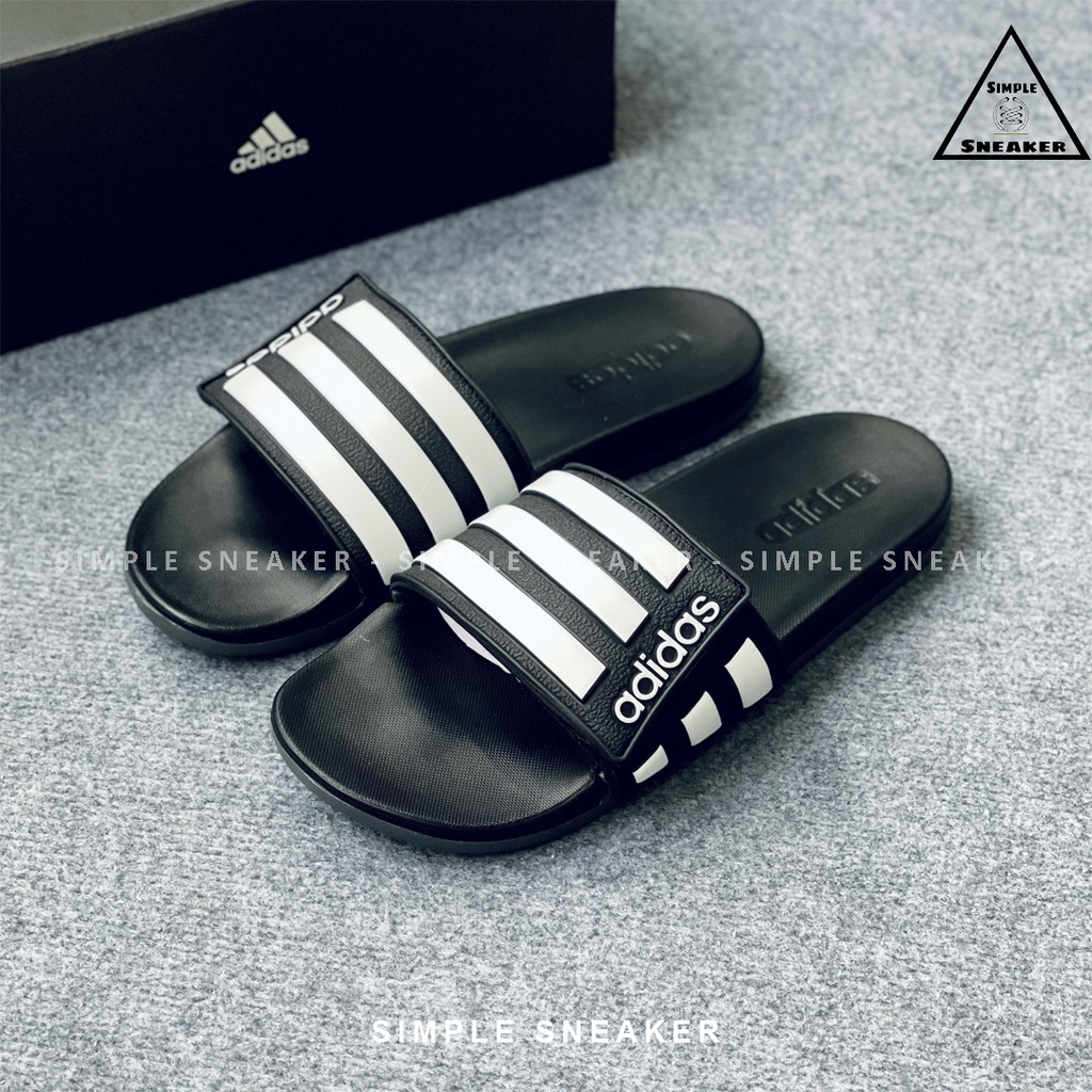 Dép Adidas Quai Dán 🔴FREESHIP🔴 Adidas Adilette Comfort Adjustable Slides Chính Hãng- Dép Quai Ngang Adidas Auth - EG1344