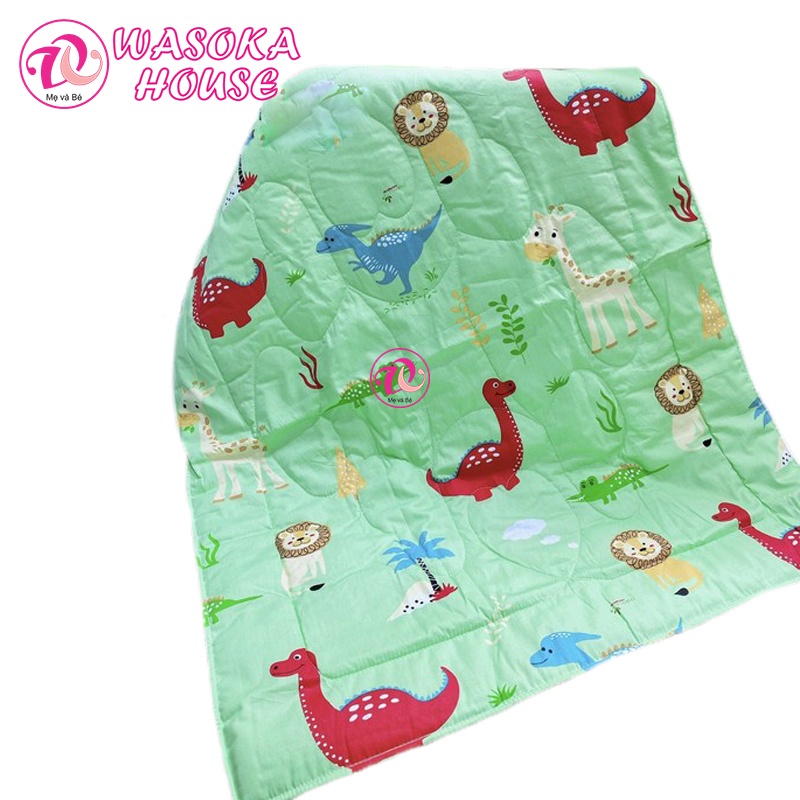 Chăn mền cho bé cotton Thắng Lợi 75x95cm, mềm mát, thấm hút mồ hôi tốt, nhiều họa tiết hoạt hình thân thuộc gần gũi