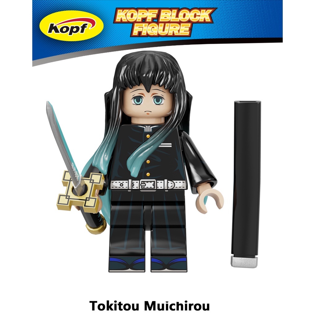 Đồ Chơi Lắp Ráp Mô Hình Nhân Vật nezuko Trong demon slayer