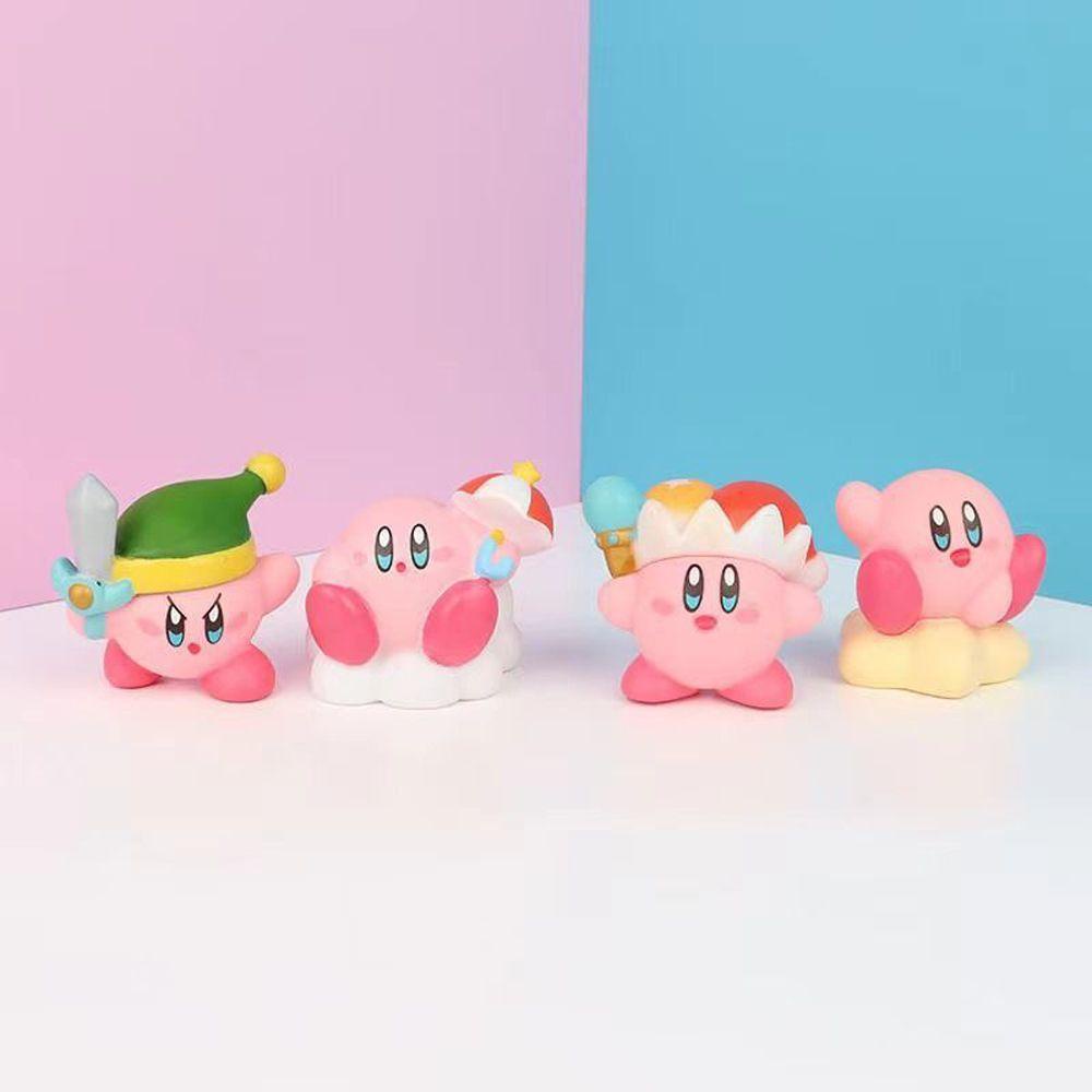 Mô Hình Nhân Vật Hoạt Hình Kirby Dễ Thương Trang Trí Bàn Làm Việc