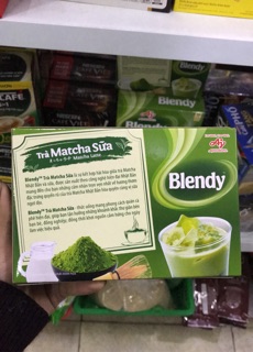 Trà matcha sữa Blendy 170g