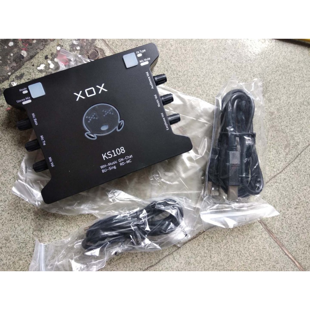 Bộ Micro thu âm Live Stream BM900 + Sound Card K10   tieng anh   2020  và phụ kiện